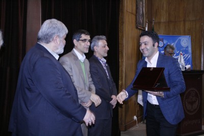 تقدیر از رویان پژوه در بیست و سومین دوره کتاب سال دانشگاهی